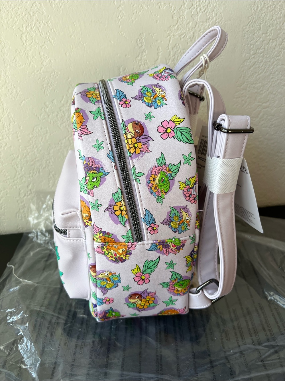 *RARE* Loungefly The Land Before Time Dinosaurs Floral Mini Backpack - NWT - Picture 2 of 5